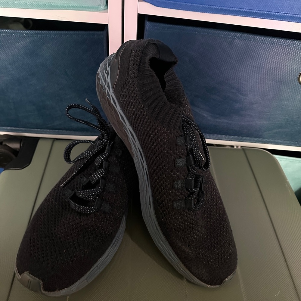 Men's Navy Blue No Bull Knit Athletic Sneakers Two-Tone - Size 13